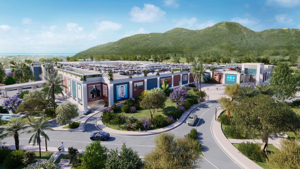 Rendering del nuovo centro commerciale di Messina - Zafferia